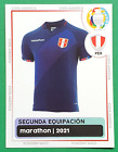 2021 EM Copa America #316 OFFICIAL PERU SOCCER JERSEY Alternative Sticker Promo