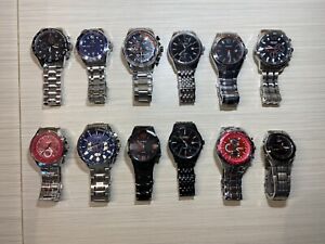 Lot Of 12 Men’s Watches, Various Brands (Including Casio, Curren, Ben Nevis etc)