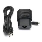 45W 20V USB C Charger For Dell Latitude 7390 2in1 XPS 13 9360 Inspiron 14 7437