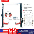 Two Post Lift 11000lbs Direct Drive Single Point Lock Release Curved Arm  2-post