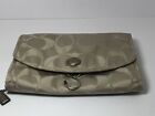 New ListingCoach Travel Makeup Bag Organizer Gold Color Slightly Used