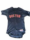 Boston Red Sox Authentic Jersey Blue Road Alternate Size 40 - Majestic Coolbase