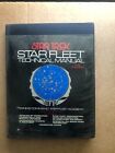 1975 book STAR TREK STAR FLEET Technical Manual Complete! VG