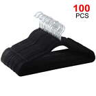 Non Slip Plastic Clothes Hangers, 100 Count