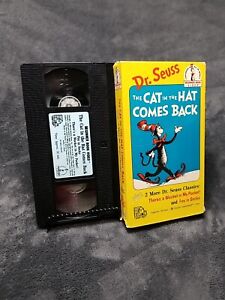 Dr. Suess The Cat in the Hat Comes Back (Random House, 1989, VHS)