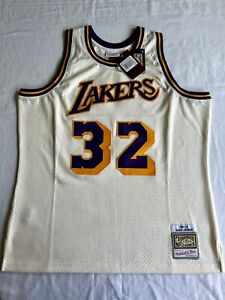 NBA Los Angeles LA Lakers Mitchell & Ness #32 Magic Johnson Basketball Jersey
