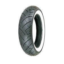 Shinko 130/90B-16 (73H)  777 H.D. Rear Motorcycle Tire White Wall for