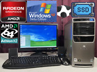 New Listing*RESTORED w/ SSD* Complete Gateway Windows XP Vintage Retro Gaming PC