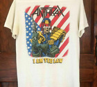 Anthrax Band I Am The Law Among The Living T Shirt Full Size S-5XL SN90