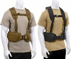 Tactical Load Bearing Military MOLLE Police Battle Belt Harness Vest