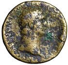 New ListingLARGE Early Roman Coin w COA of Domitian TWELVE CAESARS ERA Certified Authentic