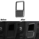 Carbon Fiber Central Control Storage Frame Trim A For Dodge Ram 1500 2013-2015