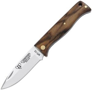 Cudeman MT-10 Folder Walnut Handle Fized Blade Knife - 332-G
