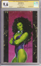 She-Hulk #1! Jusko Virgin Variant Cover! CGC SS 9.6! Joe Jusko Signature!