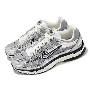 Nike P-6000 Metallic Silver Men Unisex LifeStyle Casual Shoes Sneaker CN0149-001