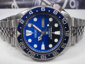 SEIKO 150M DAY/DATE DIVERS AUTO MENS WATCH 6309-7290 'SAVE THE OCEAN' -SN 7D6628
