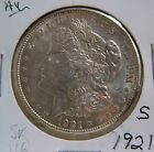 1921-S $1 Morgan Silver Dollar Unc (sk116)