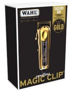 New ListingWahl Professional Cordless Hair Clipper Gold Series 5-Star- 8148-700 Magic Clip