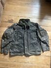 Filson Otter Green Tin Cloth Logger Hunting  Jacket Style 423N Made In USA Large