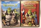 Shrek 2 / Shrek the Third / 2-DVD Lot NEW SEALED Widescreen