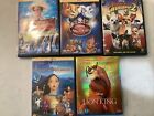 Lot of 5 Disney DVD Mary Poppins Aristocats, Lion King Pochahontas & Chihuahuas