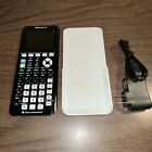 New ListingTexas Instruments TI-84 Plus CE Graphing Calculator w Cover and Power AC Adapter