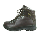 LL Bean Cresta Women's Brown Leather Vibram Sole Gore-Tex Hiking Boots Size 8 M