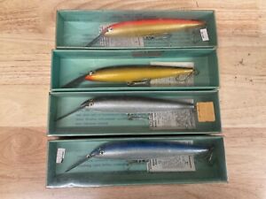 Rapala Magnum CD 18 Vintage Fishing Lure Lot metal lip Finland new old stock