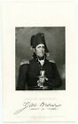 JACOB BROWN, War of 1812 Wounded Lundy's Lane/US Army Commander, Engraving 8752