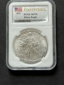 2023 PCGS MS70 First Strike Silver Eagle
