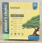 Bonsai Starter Growing Kit 15 Pieces Planter’s Choice Gift Set NEW