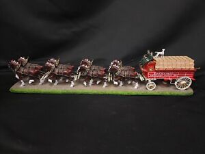 THE BUDWEISER CLYDESDALES 2001 FROM THE DANBURY MINT Excellent Condition L51SF