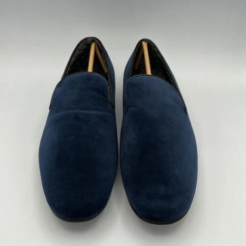 Giorgio Brutini Slip on Loafers Size 12 Navy Blue NEW
