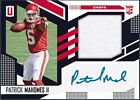 2017 Panini Unparalleled Rookie Patch Auto - Patrick Mahomes RC RPA Digital Card