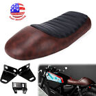 Universal Motorcycle Hump Saddle Cafe Racer Refit Vintage Seat Cushion For Honda (For: Triumph Thruxton)