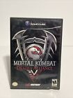 Mortal Kombat: Deadly Alliance (Nintendo GameCube, 2002) Cib Water Damaged Cover