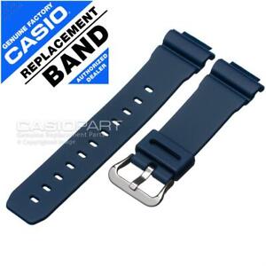 Casio Dark Blue Watch Band for G-Shock DW-5600BBM-2 DW-5700BBM-2 Rubber Strap