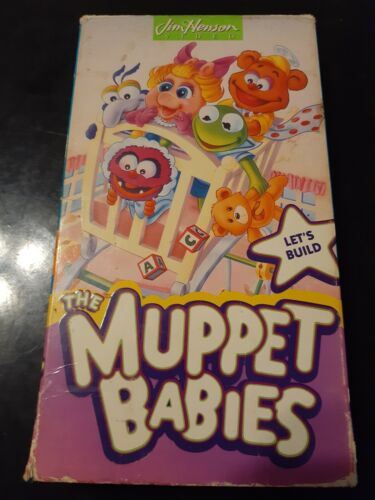Muppet Babies - Lets Build (VHS, 1993) *BUY 2 GET 1 FREE
