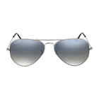Ray Ban Aviator Gradient Polarized Blue/Grey Unisex Sunglasses RB3025 004/78 58