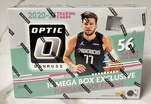 2020-21 Panini Donruss Optic NBA Basketball Mega Box Brand New Factory Sealed