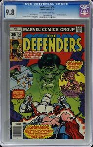 1978 Marvel The Defenders #56 CGC 9.8 1st Full Lunatik story
