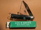 Nice 70's Taiwan Knock-off New Old Stock Knife W/Safety And Orig.Box