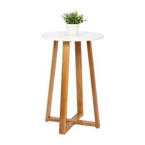 3 Style End Table Bamboo Shelf Plant Stand Side Table Book Rack Furniture US