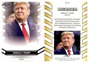 2022 Leaf Special release Rookie RC Exclusive Edition Donald Trump #RC-14
