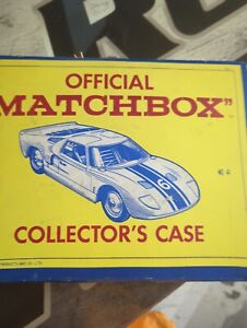 Matchbox Collectible Case W/ Lot Of 46 Vintage Collectible Lesney Matchbox Cars