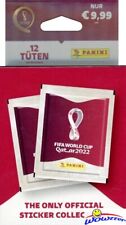 2022 Panini FIFA World Cup Stickers Qatar HUGE 12 Pack Factory Sealed HANGER Box