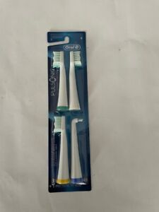 ORAL B PULSONIC Replacement Toothbrush Brush Heads Precision Tip Braun GENUINE 3
