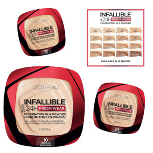 L'Oreal Infallible Fresh Wear Foundation In A Powder ~ Choose Your Shade
