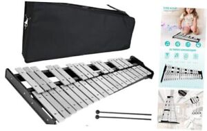 32 Note Glockenspiel Xylophone Percussion Kit with Height 32 Note without stand