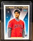 Shohei Ohtani 2018 Topps Coming Attraction Rookie RC Angels FR78